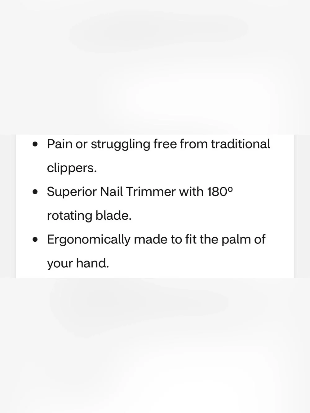 ClipperPro Toenail Trimmers Unisex Nailcare Nail Clippers stainless steel blue